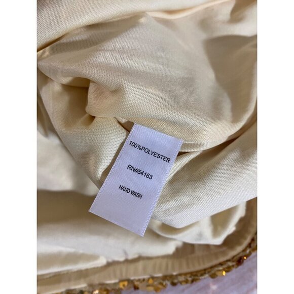 NWT Marc New York Women's Gold Sequin Sleeveless Blouse Top - Small - Picture 10 of 11